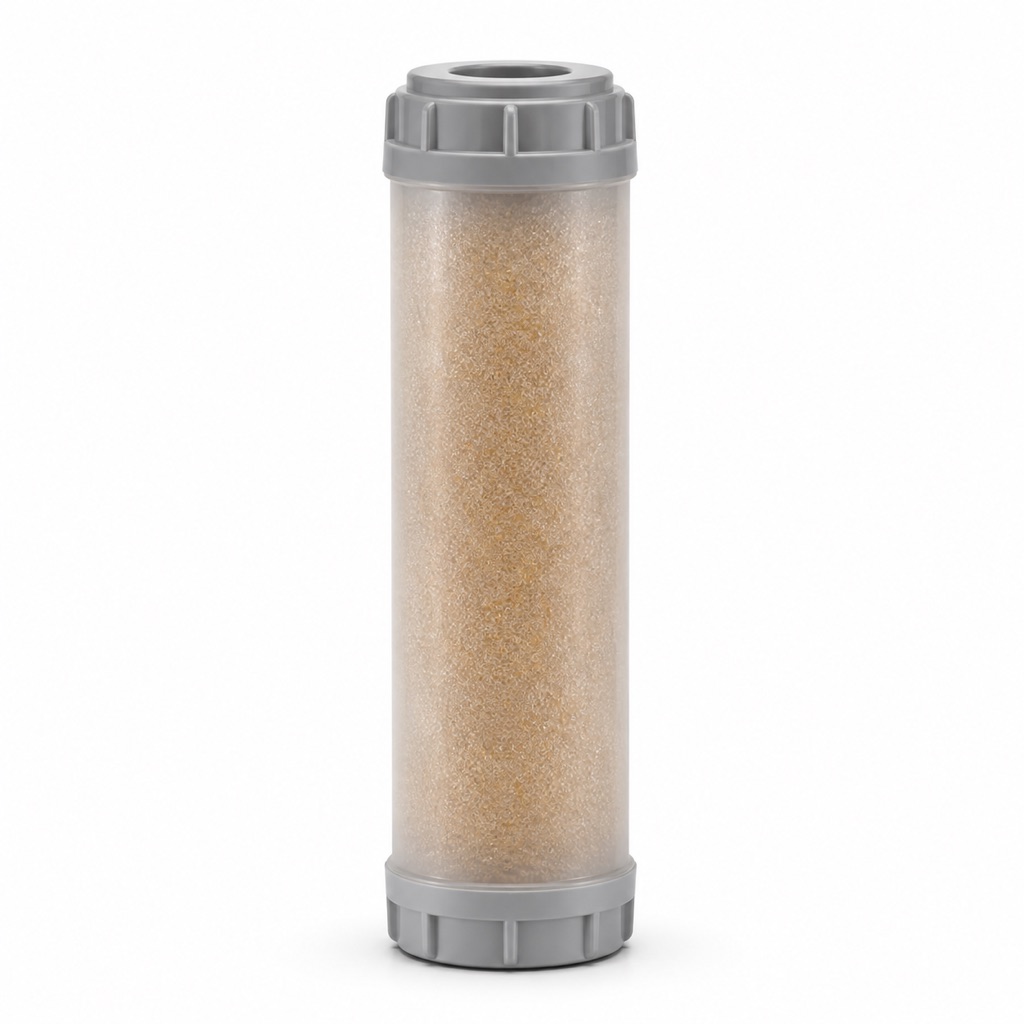 ION cation resin bead cartridge filter